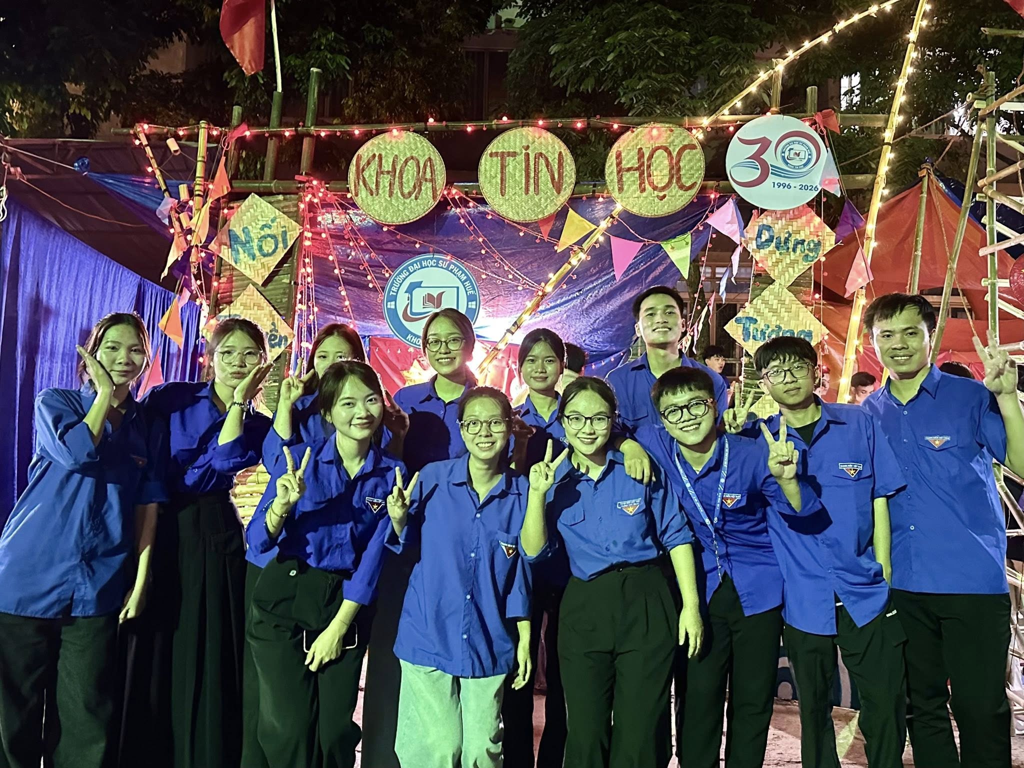 Sức trẻ Khoa Tin học bùng nổ tại Hội trại thanh niên 2026